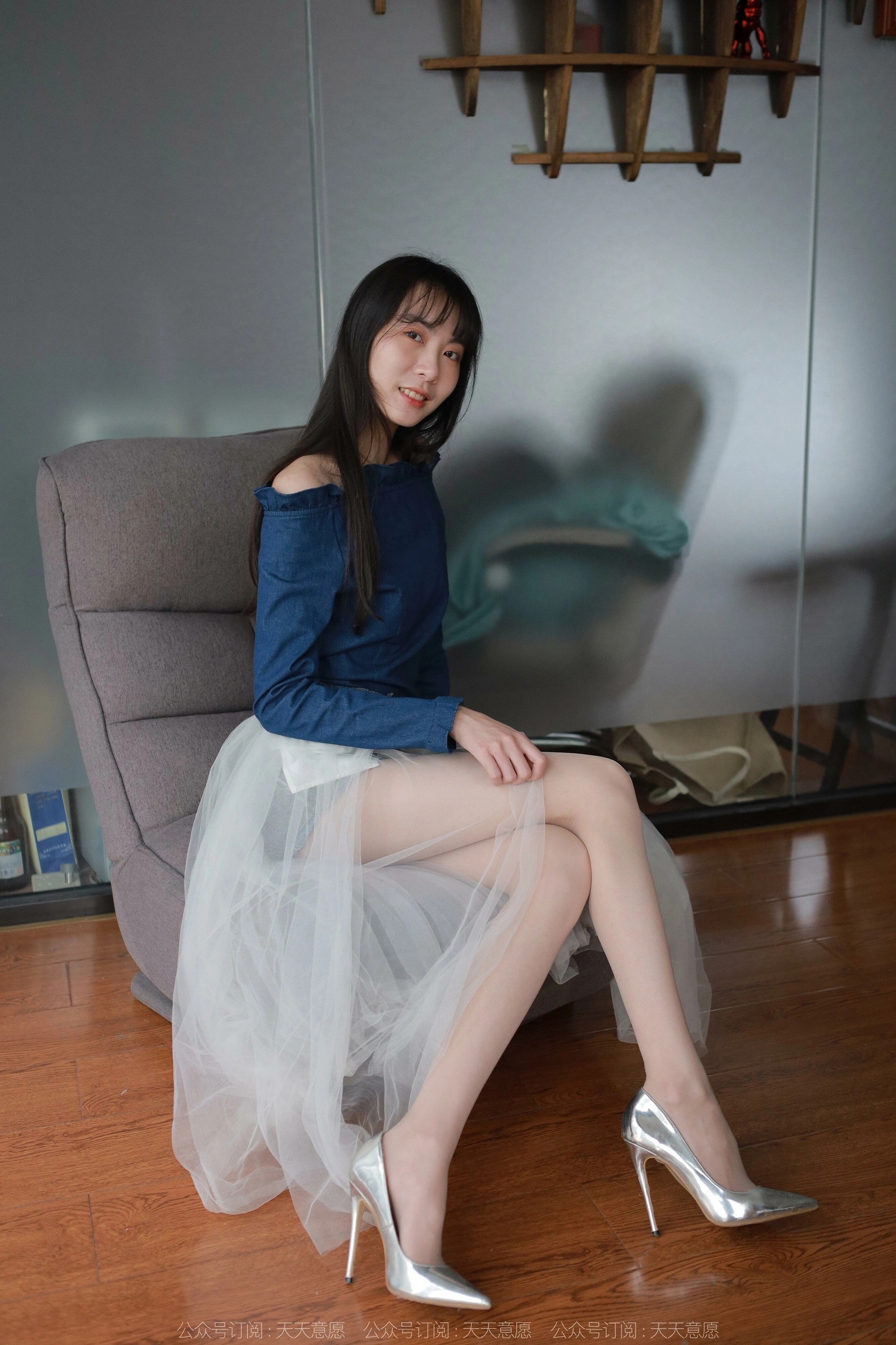[IESS异思趣向]2022.03.31 丝享家1045:团团《长腿白纱》 1