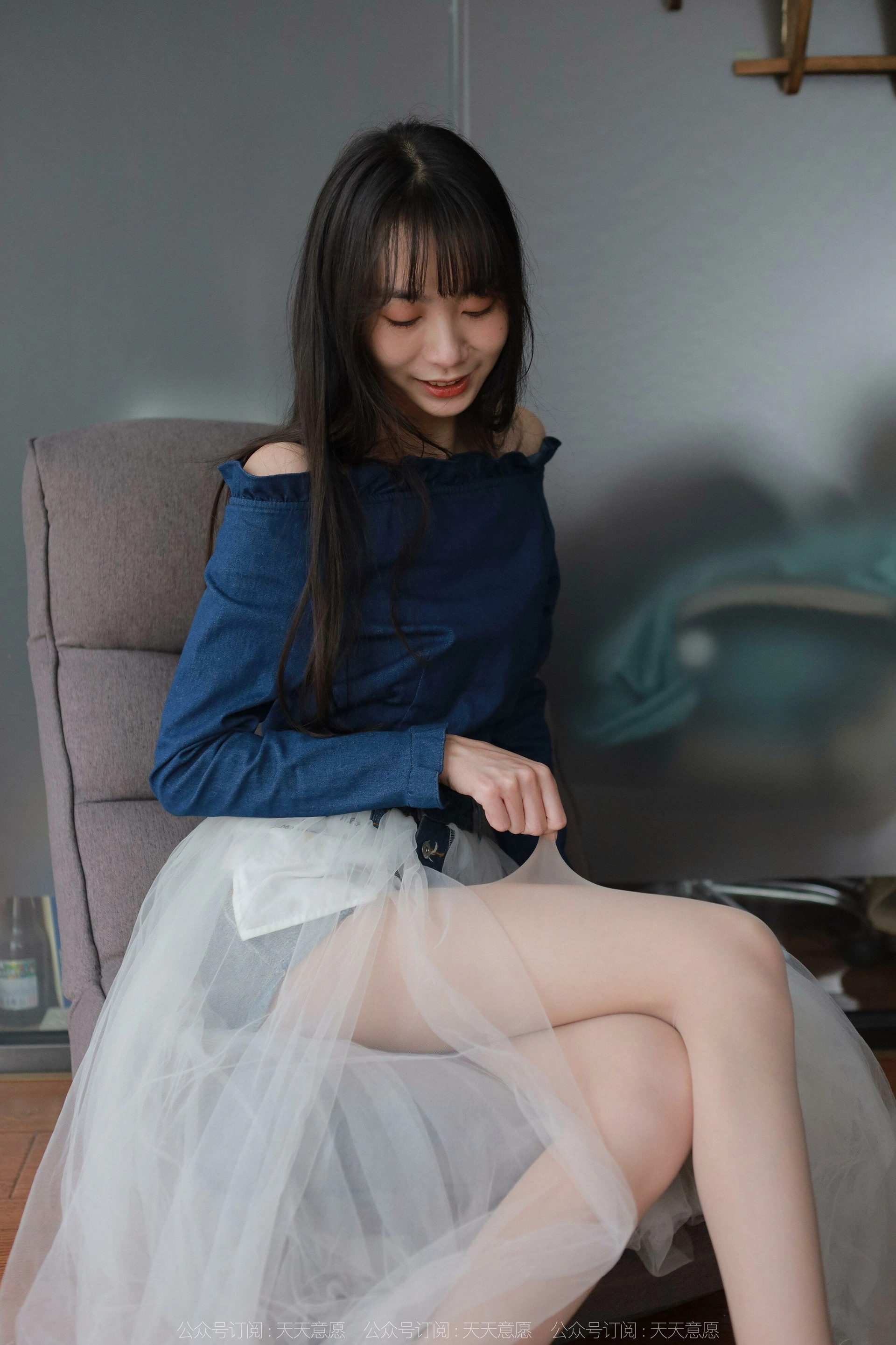 [IESS异思趣向]2022.03.31 丝享家1045:团团《长腿白纱》 3